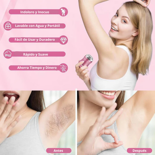 Mini Afeitadora Pro 6600 - Potencia máxima en tu bolsillo. Tu estilo impecable, donde quieras.