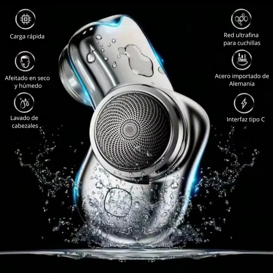 Mini Afeitadora Pro 6600 - Potencia máxima en tu bolsillo. Tu estilo impecable, donde quieras.